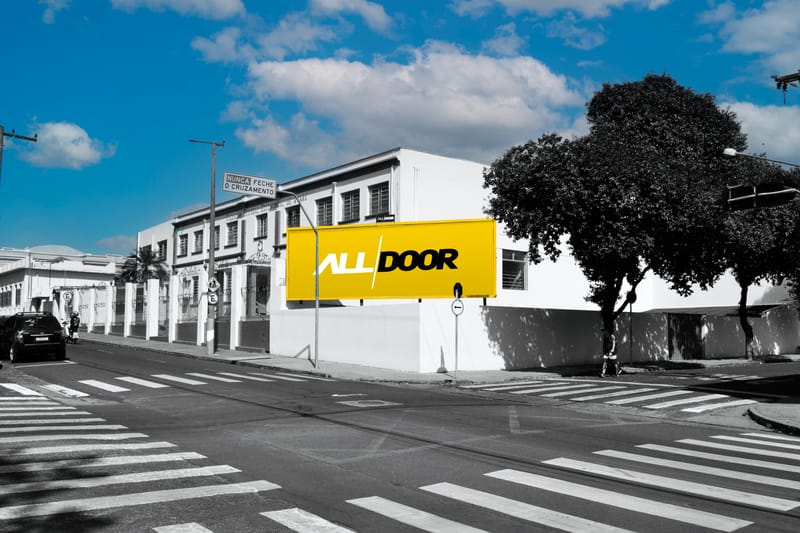 Projeto Outdoor Gentil da AllDoor